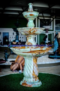 COLECCIONES DE FUENTES DECORATIVAS DE ÓNIX PARA EL HOGAR Y EL JARDÍN, PARA INTERIOR Y EXTERIOR, VERDE - VERDE CLARO - VERDE MULTICOLOR - Product Image 2