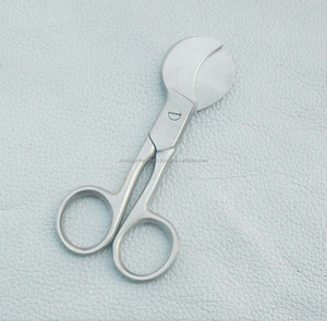 Tijeras umbilicales Corte de cordón de 4 "Sala médica ginecológica quirúrgica Instrumentos de acero inoxidable - Product Image 4