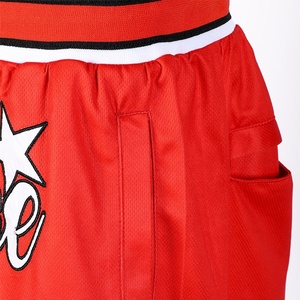 Pantalones cortos de baloncesto para jóvenes de talla XXS personalizados con logotipo de secado rápido, camisetas de uniformes para niños, bolsillo con cremallera, ropa deportiva impresa por sublimación Plus - Product Image 4
