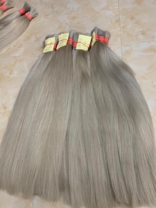 Cheveux vietnamiens crus populaires 2023 couleur #10.1 cheveux en vrac de 100% extension de cheveux vierges de haute qualité - Product Image 4