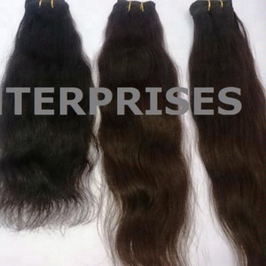 Extension per <span class=keywords><strong>tessitura</strong></span> di capelli reticenti a onda dritta setosa di alta qualità vergine non trasformati di alta qualità - Product Image 2