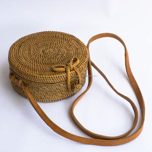 ฤดูร้อนราคาถูกหาดฟางกระเป๋า/ล็อควงกลมหวายกระเป๋า - Product Image 5