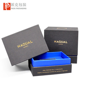 Chất Lượng Cao Sang Trọng Vuông Giấy Bao Bì Các Tông Cho Nước Hoa Hương Thơm Chai UV Lớp Phủ Cho Mỹ Phẩm Chăm Sóc Da Miếng Bọt Biển Lót - Product Image 2