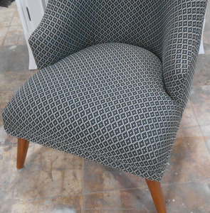 Mindi Wood Living Room <b>Chair</b> Furniture <b>Retro</b> Style - Product Image 3