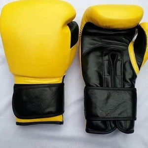 2018 Gants De Boxe De Qualité supérieure en Cuir Véritable À Sialkot - Product Image 1
