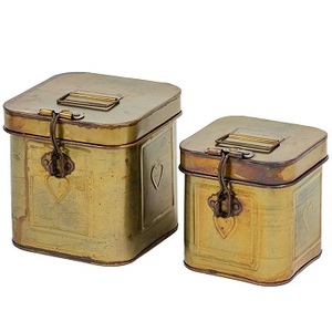 CAJA DE PAN JUEGO DE BOTES DE COCINA CAJA DE PAN DECORATIVA BOTE - Product Image 2