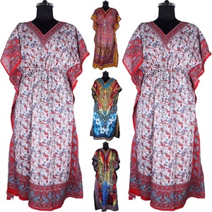 ชุดเดรสยาวของผู้หญิงชุดเดรสผ้าไหมอินเดียคาฟตันจากดูไบคาฟตัน - Product Image 2