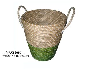 Handmade Rattan <b>Wicker</b> <b>Basket</b> with Handle Multi Purpose for Home Organization, <b>Laundry</b> and Picnic Vintage Woven Rattan Outdoor - Product Image 2