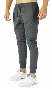 Pantalons de survêtement de sport personnalisés en gros pour hommes, pantalons de jogging d'entraînement, coupe ajustée, respirant, en coton, vêtements de sport pour le sport - Product Image 2