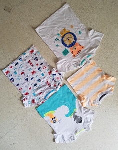Camisetas de algodón para niños altos con nuevo patrón Original de Bangladesh, lote de stock de envío cancelado con serigrafía personalizada para primavera - Product Image 2