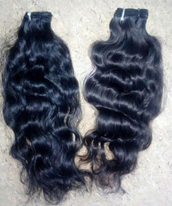 Extensiones de cabello humano con ondas de cuerpo Remy indio Natural puro, máquina sin procesar, trama doble, todos los colores para tejer el cabello - Product Image 3