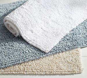 Tapis de bain en coton super doux de l'Inde Vaibhav produit d'outre-mer - Product Image 1