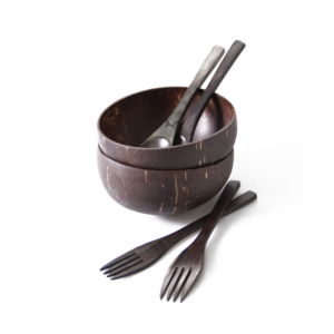 Tazón de Coco Natural Hecho a Mano, Ecológico, para Almacenamiento de Diversos Artículos, Libre de BPA y Biodegradable, de Vietnam, Venta al Por Mayor - Product Image 1
