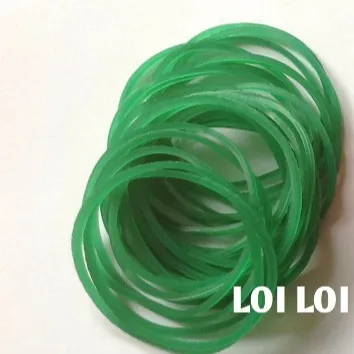 Basic Natural rubber band supply to all the world - Red Green Yellow color Durable customized rubber band cheap price