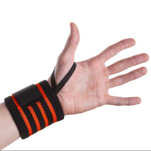 Poignets en coton élastique de haute qualité pour l'entraînement de gymnastique Logo personnalisé équipement d'haltérophilie de musculation à bas prix - Product Image 1