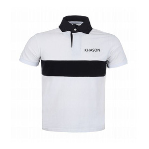 POLO DE TRABAJO PERSONALIZADO DE ALTA CALIDAD CAMISETA DE GOLF PARA HOMBRE CON LOGOTIPO BORDADO PERSONALIZADO - Product Image 1