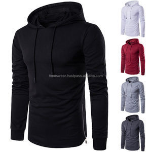 Los hombres de entrenamiento de corte Slim de manga larga de moda Sudadera con capucha deportes Sudadera con capucha - Product Image 2
