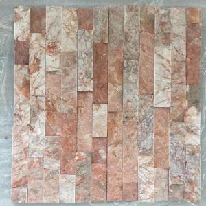 Azulejo de pizarra cultivada Pinky Piedra natural con resistencia a la erosión antiácida Acabado de superficie dividida - Product Image 3
