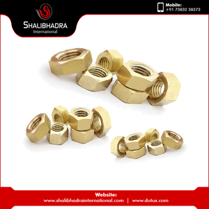 Brass Hex Nut Polished Stainless Steel <b>Fastening</b> Insert Nut Metric Certified Knurled Nut Indian Manufacturer - Product Image 5
