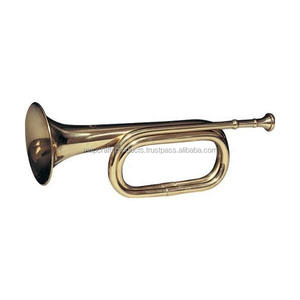 Services OEM, fabrication de logos, professionnels, fabrication artisanale, bugles en laiton dorés fabriqués au Pakistan, badges - Product Image 1