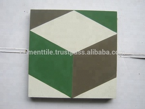 Azulejos Hechos a Mano, Fabricación Cúbica CTS, 150x150 mm, Azulejos Interiores, Detalles Modernos para Villas - Product Image 5