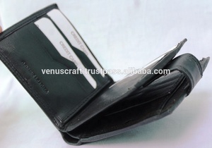 New Fashion Mini Custom <b>Wallets</b> With Logo Wholesale <b>Wallets</b> Black Genuine <b>Leather</b> Small Purses For <b>Men</b> 2025 Hot Selling Products - Product Image 2