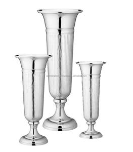 Vase à fleurs en métal fait à la main, nouveau look, Pot de fleurs, nouveau Design, disponible en vente en gros, 13 cm - Product Image 5