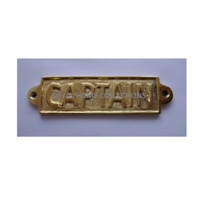 Nueva Placa de capitán de puerta de hotel y restaurante de alta calidad - Product Image 1