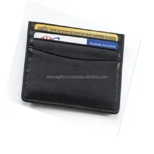 Travel Unisex Slim Visa Credit Card Holder Wallet Women Genuine leather Credit Card case Men Business Cardholder Gift