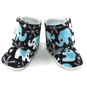 Chaussons pour nouveau-né en coton biologique, bottines respirantes pour bébé, prix en gros - Product Image 1