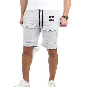 Мужские спортивные шорты с большими карманами
