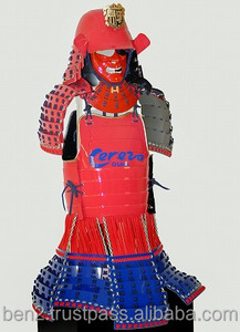 Armadura de samurái japonesa para búsqueda de distribuidor, estatuas de samurái vestibles - Product Image 3