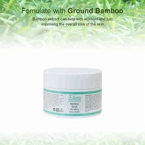 Crème exfoliante en bambou végétalienne à base de plantes pour l'élimination des peaux mortes Ingrédients naturels pour une exfoliation efficace - Product Image 6