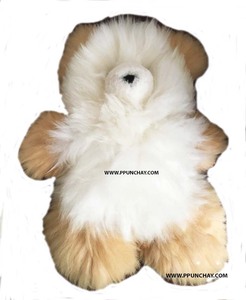 Oso de peluche de Alpaca de Ppunchay Perú Diseño de felpa suave Nuevo lanzamiento - Product Image 1