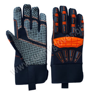 High Performance Impact <b>Safety</b> <b>Gloves</b> Mechanical <b>Gloves</b> - Product Image 1