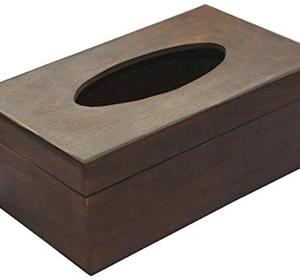 Boîte à mouchoirs en bois, support de papier dur avec couvercle en bois, serviette de cuisine, vente en gros, - Product Image 6