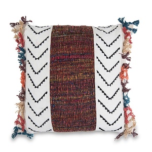 ออกแบบ Jacquard หมอนสไตล์ Rich เบาะรองนั่งตกแต่งขายส่ง Back Rest หมอนครอบคลุม - Product Image 4