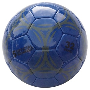 Ballon de football d'entraînement bleu brillant avec logo personnalisé, votre propre design - Product Image 2