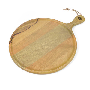 Tabla de servicio de madera de Mango redondo, con Mango de cuerda, nueva - Product Image 1