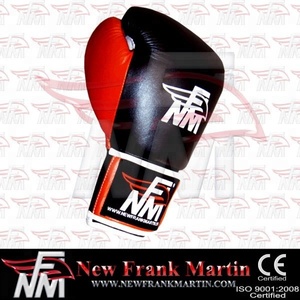 Guantes de boxeo personalizables NFM para Kickboxing Muay Thai MMA Sparring Practice PVC Goma EVA Logotipo personalizado Imprimir OEM ODM Disponible - Product Image 3