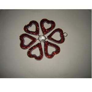 2019 Décorations de perles marron suspendues de Noël Ornement de vacances festif avec une ambiance élégante - Product Image 1