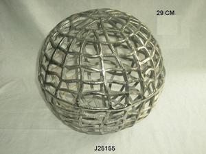 ลูกตกแต่งทำจากอลูมิเนียมหล่อด้วยโลหะสีบรอนซ์ตกแต่งบ้านสำหรับลูกบอลตกแต่งห้องนั่งเล่น - Product Image 5