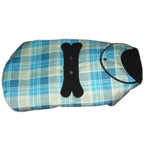 แจ็กเก็ตสุนัขโพลีเอสเตอร์แบบยั่งยืนเครื่องแต่งกายแฟชั่นสำหรับฤดูหนาวและฤดูร้อนลายทางดีไซน์กระดูกขนาด XL - Product Image 1