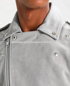 แจ็คเก็ตมอเตอร์ไซค์หนังกลับขนแกะสำหรับผู้ชายไซส์ใหญ่ รุ่นใหม่ ราคาถูก ทันสมัย สำหรับฤดูหนาว ระบายอากาศได้ดี เป็นมิตรกับสิ่งแวดล้อม กันลม - Product Image 5