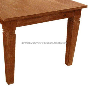 Mueble de madera de teca, mesa de comedor antigua de teca de Indonesia - Product Image 4