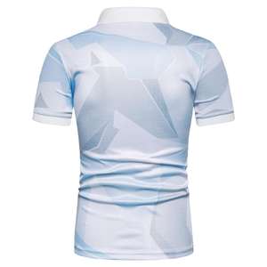 เสื้อกอล์ฟแนวสปอร์ต Mego พิมพ์ลายสกรีนผ้าไหมเป็นมิตรต่อสิ่งแวดล้อมสำหรับผู้ชายเสื้อขนาดพิเศษ - Product Image 2