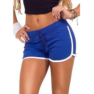 Shorts de sport pour femmes, yoga, entraînement, fitness, course à pied, shorts de sport en coton, taille haute, gym, cyclisme, short de sport - Product Image 1
