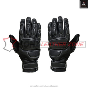 Guantes de carreras de cuero Premium para motociclistas-Protección completa de dedos Color y tamaño personalizados - Product Image 6