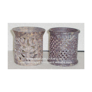 Designer Soapstone Aroma <b>Lamp</b> - Product Image 1
