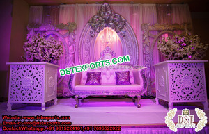 Conjunto de escenario de boda de estilo bollwood, escenario de boda indio de Canadá, fabricante y exportación, escenario de boda moderno - Product Image 2